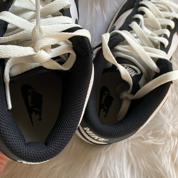 🎁 NIKE Dunk Mid black sail m8/w9.5 - Picture 10 of 13